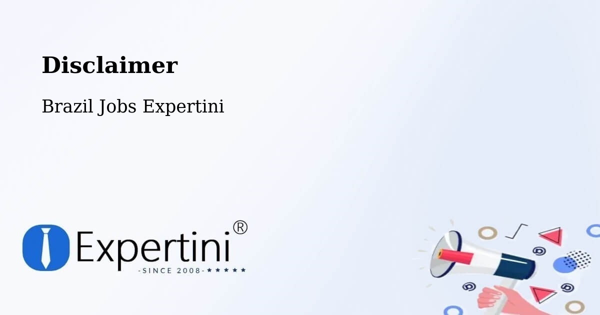 Disclaimer – Lavandeira - Brazil Jobs Expertini