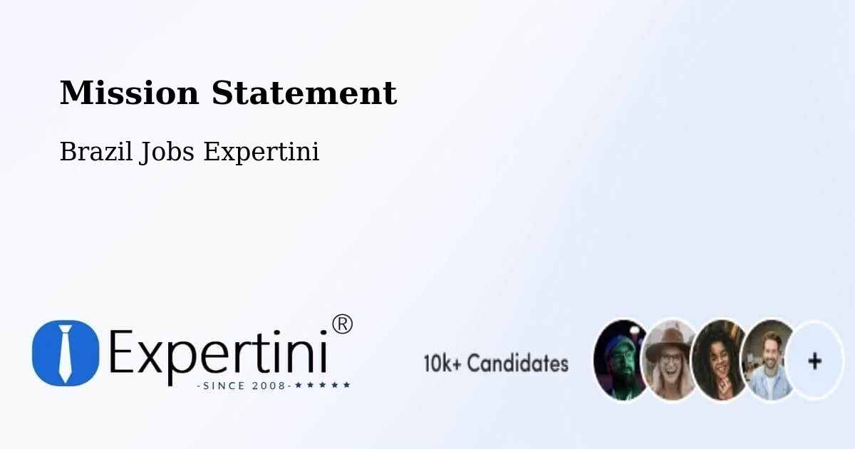 Corporate Mission – Lavandeira - Brazil Jobs Expertini